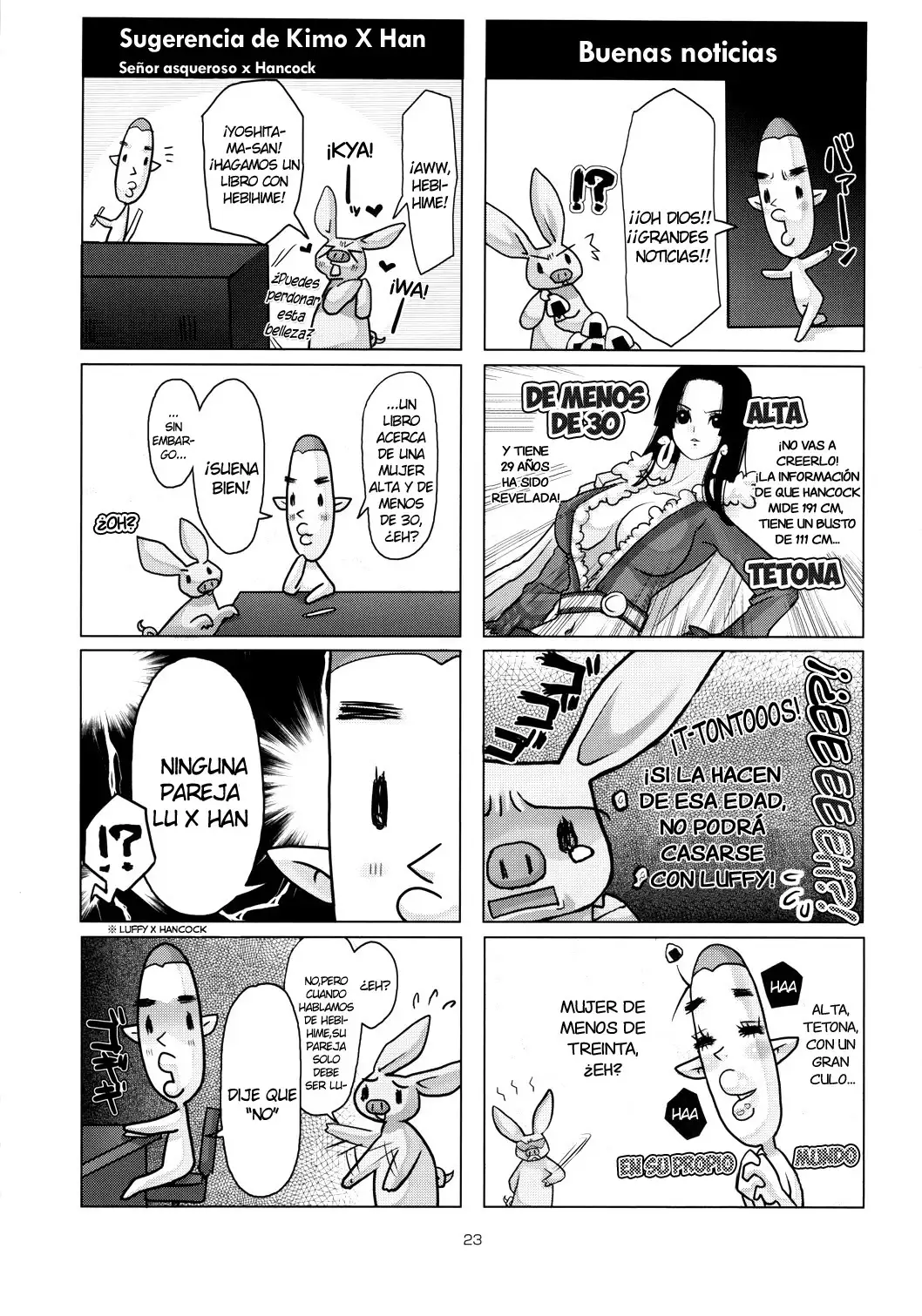 Metabolism-H Moto Dorei Kaizoku Jotei Hancock no Hanayome Shiyugyou