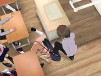 [Kuro Zuishou (Ichimai no Ginka)] Iinchou wa Class de Ijimerarete Imasu ~Ningen Owakarekai~