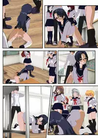 [Kuro Zuishou (Ichimai no Ginka)] Iinchou wa Class de Ijimerarete Imasu ~Ningen Owakarekai~