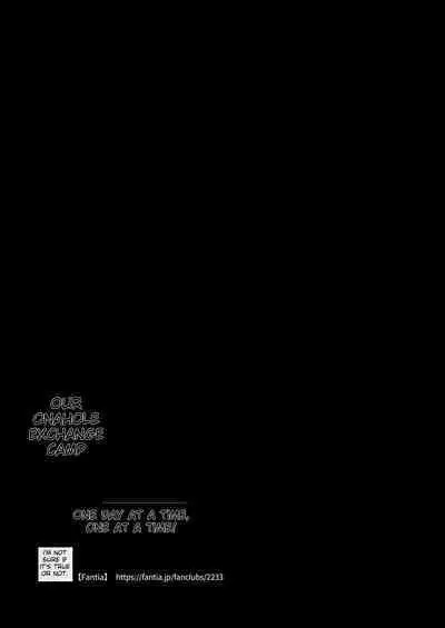 Watashi-tachi no Onaho Koukan Gasshuku Ichinichime to Futsukame! | Our exchange cocksleeve camp! First day! + Second Day!