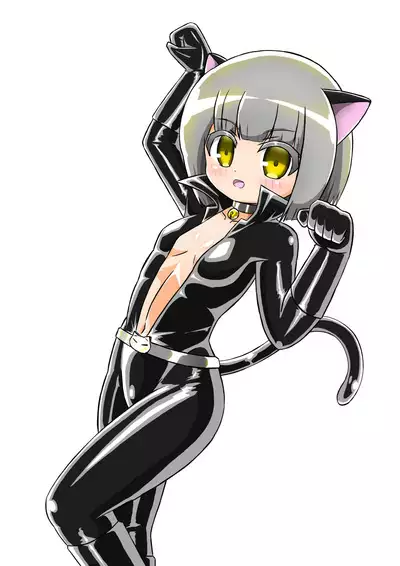 Haiboku Sennou Heroine Cat Suit-Chan