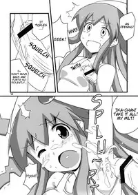 (SC51) [BlueMage (Aoi Manabu)] Peropero suru no o Yamena Ika! | Won't you stop licking! (Shinryaku! Ika Musume) [English] =LWB=