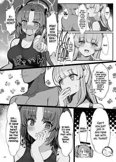 [Vivido (Kumasaku Tamizou)] Seminar no Dosukebe Pakopako Natsuyasumi! | Seminar's Sex-filled Summer Break (Blue Archive) [English] [Shiromaru] [Digital]