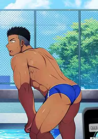 [LUNATIQUE (Futase Hikaru)] Seikan Link ~Kankaku Kyouyuu Appli de Suieibu no Coach to Ore no na Bubun o Tsunaide Shigeki Shite Mita. [ENGLISH] [Digital]