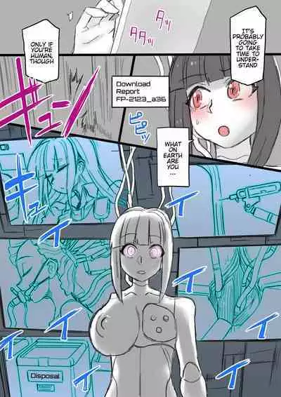 Ottorishita Chohatsu Kurokami no Onna Keisatsukan ga Sekusaroido ni Kaizosareru | A Gentle Long Black Haired Female Police Officer is Remodelled into a Sexaroid