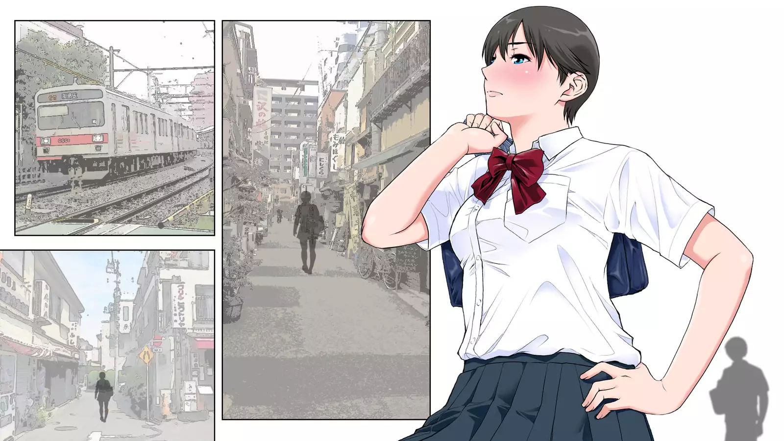 Junjou Kachiki na Osananajimi wa Fusuma no Mukou de Mata Hiraku