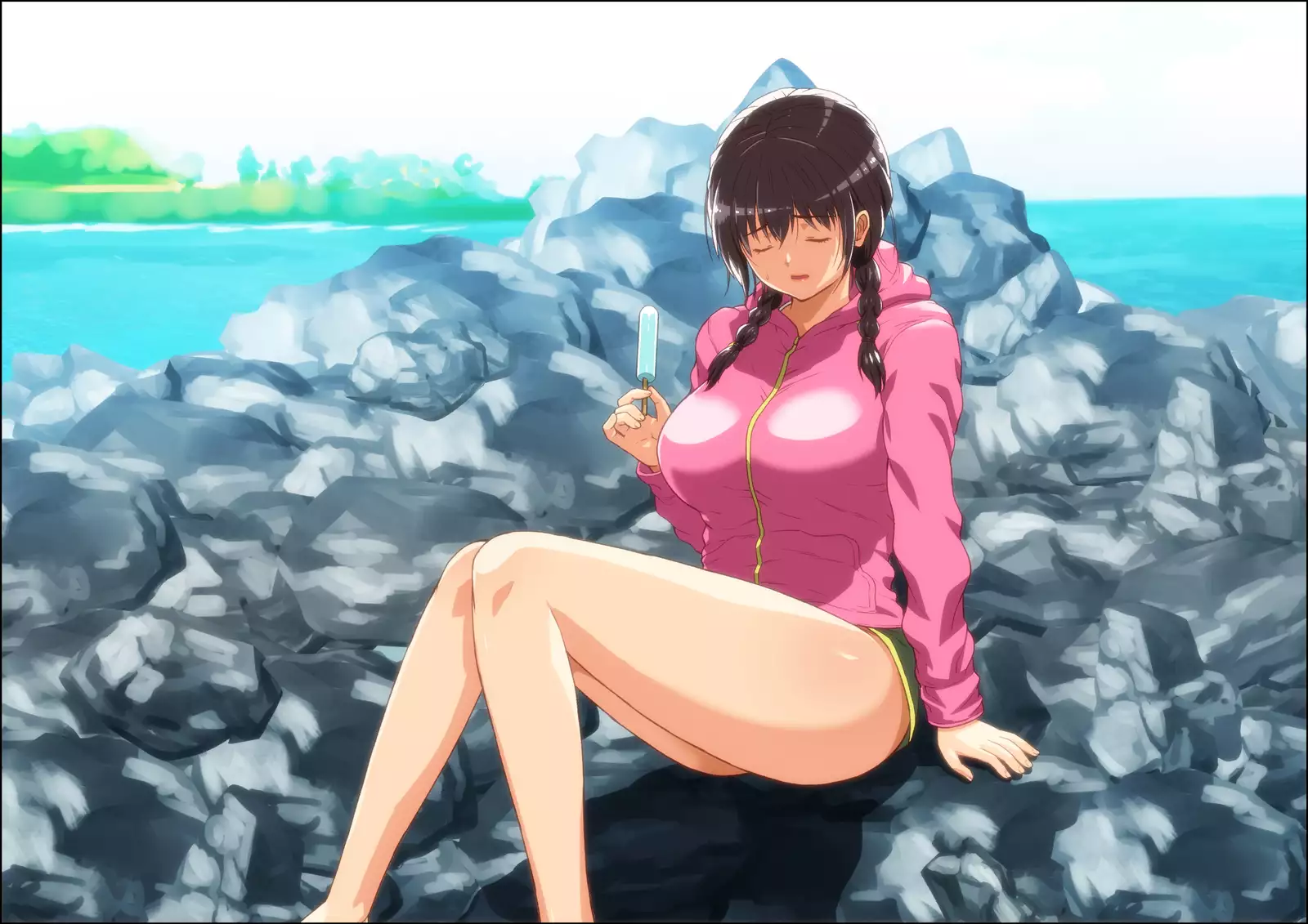 Kareshi Ga Irunoni Gouin Na Nanpa Otokotachi Ni Moteasobarechau Onnanoko