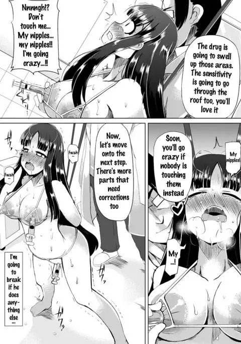 Kyonyuu Yuutousei ~Do-M no Inran Mesubuta ni Daihenshin!~ Ch. 1-2 {doujins.com}