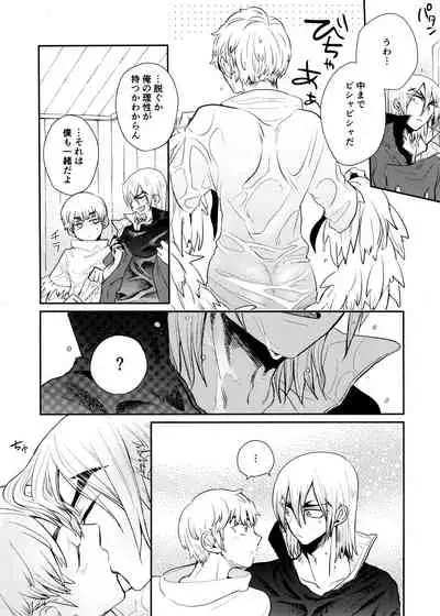 (0822 SUPER #Airboo 2021) [Kage Mitsu (Kyo)] Rainy night with you (Dr. STONE)