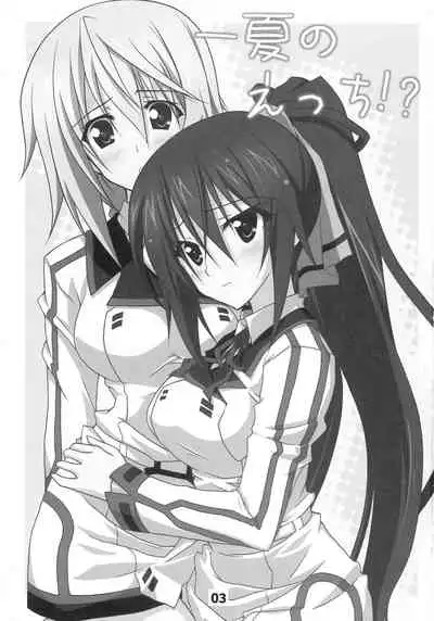(C80) [AQUA-FANG (Misato, Kai)] Ichika no Ecchi!? (IS <Infinite Stratos>)