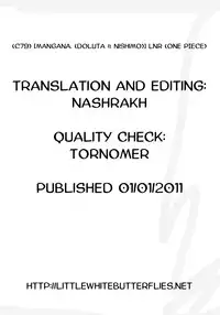 [MANGANA (Doluta, Nishimo)] LNR - Love Nami Return (One Piece) [English] =LWB=