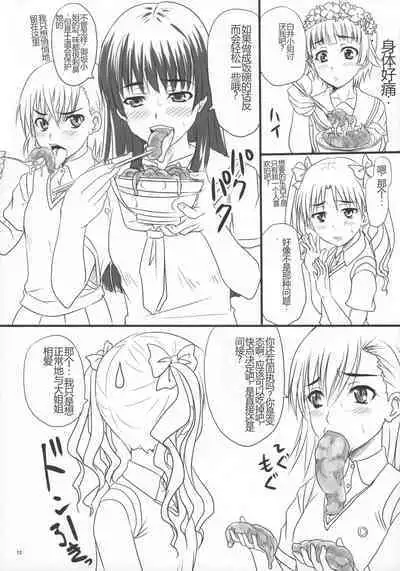 (COMIC1☆4) [Nozarashi (Nozarashi Satoru)] Toaru Yonin no Abnormal Play (Toaru Kagaku no Railgun) [Chinese]