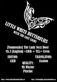 [Tonnosuke] Aibenki Tonari no Dosukebe Onee-san | The Lady Next Door Ch. 1-2, 9-10 [English] =TLL+LWB=