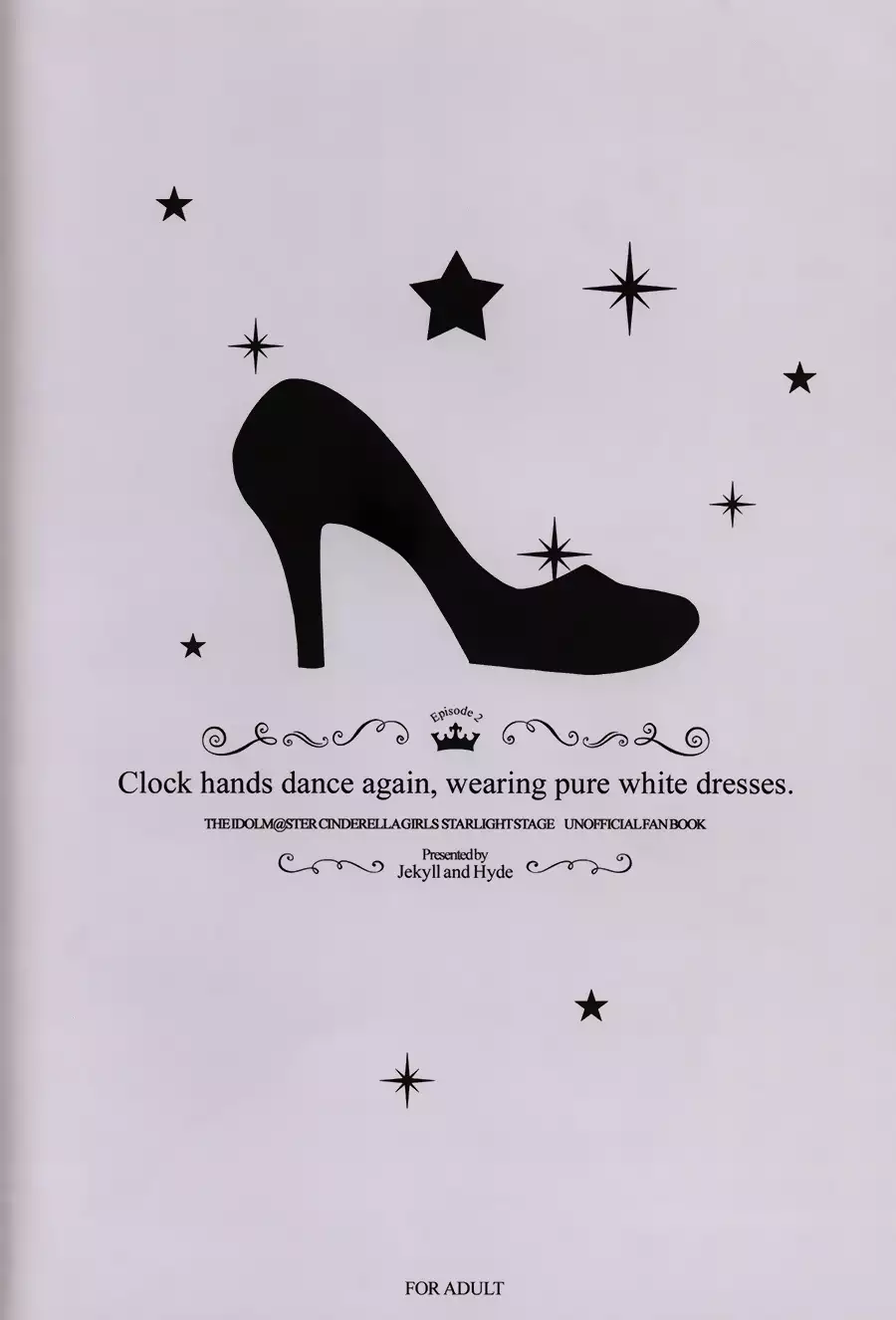 Clock hands dance again, wearing pure white dresses.