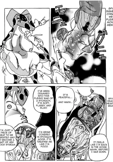 Joshi Toilet no Waniko-san ~ Hishokukei Danshi Hen | Waniko In the Toilet ~ Men's Desire To Be Eaten Version