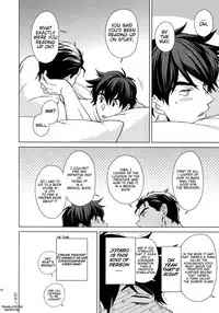 (Super The World 2018) [Chikadoh (Halco)] Please give me one more chance (TRSK LOG) (JoJo's Bizarre Adventure) [English] [naoki1048]