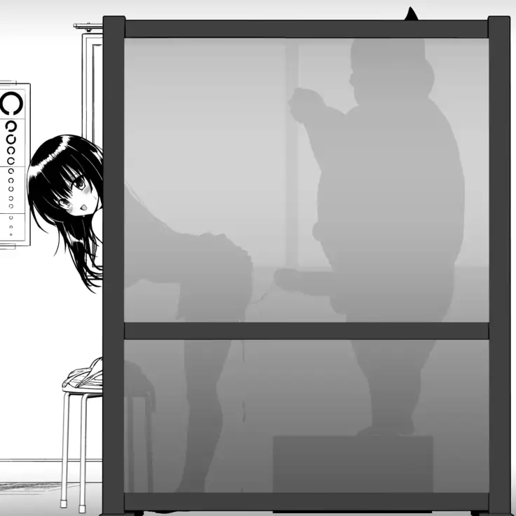 Kotegawa x Kouchou Silhouette Hokenshitsu