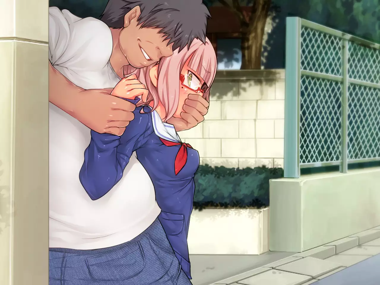 San Kan Bi ~Onnanoko ni Jaken ni Sare Tsudzuketa Chuunen Otoko ga Hirakinaotte Onnanoko-tachi o Migatte Rape~