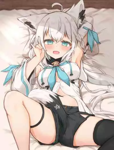 [Tenma-tm] Idol Byakko to Dousei-sei Katsu Suru Hon (Shirakami Fubuki) [Digital]