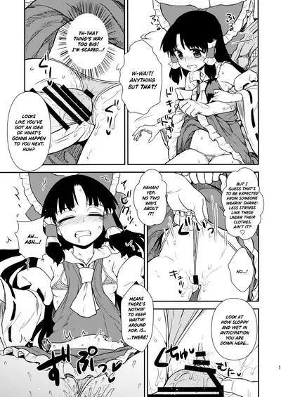 (C86) [110-GROOVE (Itou Yuuji)] Otoshigoro no Reimu-san (Touhou Project) [English] [NaokiP]