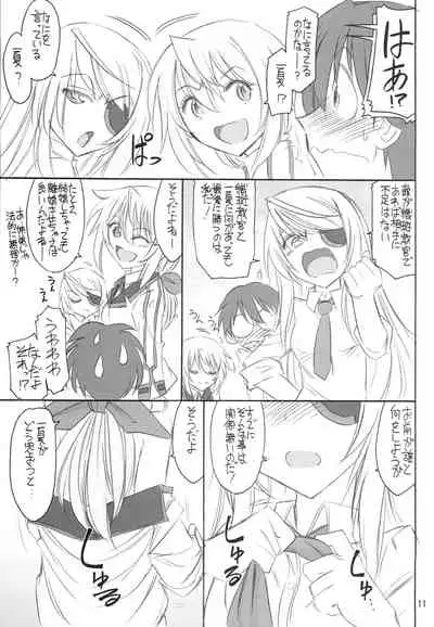 (C81) [EINSATZ GRUPPE (Charlie Nishinaka)] BLACK & WHITE (IS <Infinite Stratos>)