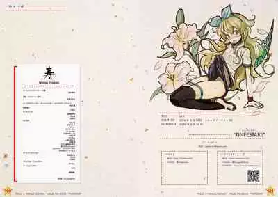 Tincle Twinkle Festival! Visual fan book "TINFESTAR!!"