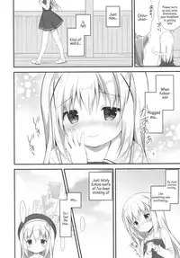 (C89) [CHOCOLATE CUBE (Miwa Futaba)] Chino-chan wa Goshuushin ♡ (Gochuumon wa Usagi desu ka?) [English] [AkazaChan]