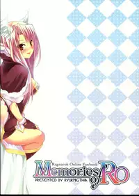 (C80) [Ryuknigthia (Kiduki Erika)] Memories of RO (Ragnarok Online)