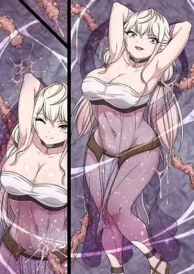 Yuwaku Kyonyuu Onna Elf ha Sakunyuu Monster no Esa ni sare～Jiman no Kyonyuu wo H ni Kaizou sare Sakunyuu Jigoku ni Otosareru Karada～