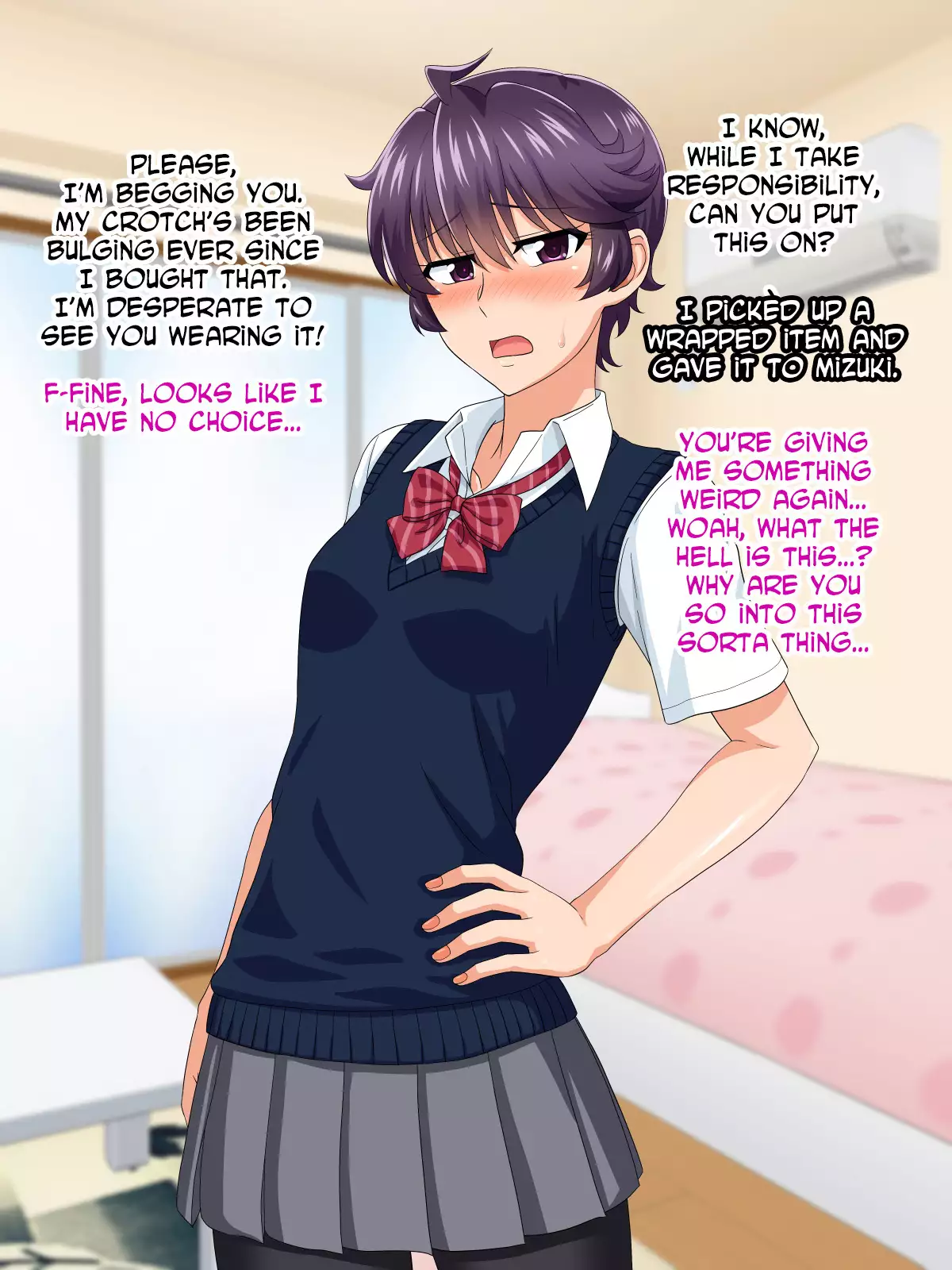 Mannish Musume no Honne wa Sukebe na Bakunyuu Musume | A Mannish Girl's Hidden Side Is A Lusty Busty Girl