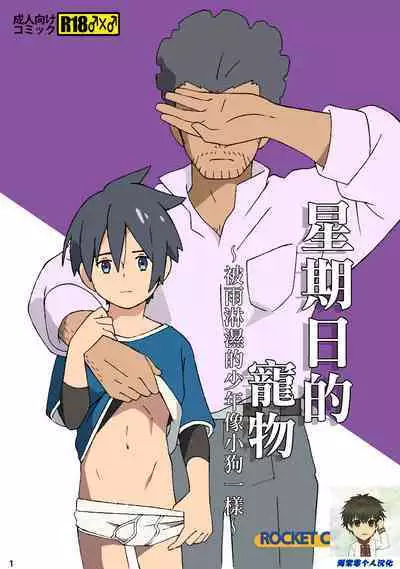 [ADA Workstation (Goshogawara Elm)] Nichiyoubi no Kemono ~Ameni nureda shounen wa koinu no youni~丨星期日的宠物〜被雨淋濕的少年像小狗一樣〜 [Chinese] [海棠零个人汉化] [Digital]