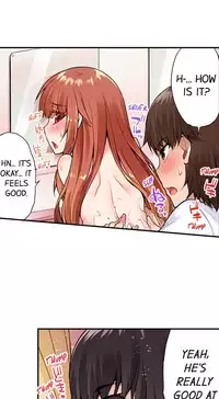 Traditional Job of Washing Girls' Body