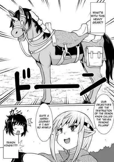Tensei shitara Futanari Uma ni Narimashita Kouhen | Reincarnated as a Futanari Horse Second Part