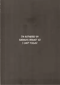 (SC2016 Autumn) [Hitsuji Kikaku (Muneshiro)] Uchi no Sarasa no Oppai ga Kininatte Shuuchuu Dekinai! | I'm Bothered by Sarasa's Breast So I Can't Focus! (Granblue Fantasy) [English] [obsoletezero]