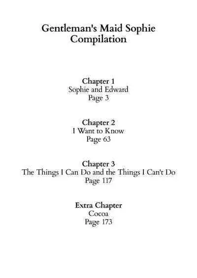 Shinshi Tsuki Maid no Sophie-san Soushuuhen | Gentleman’s Maid Sophie: Compilation 1