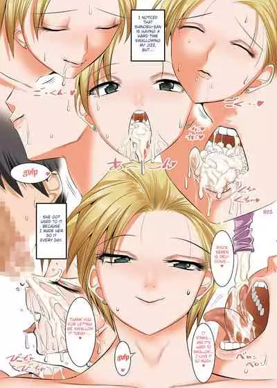 Hiru wa tomodachi no okāsan yoru wa ore no o yomesan