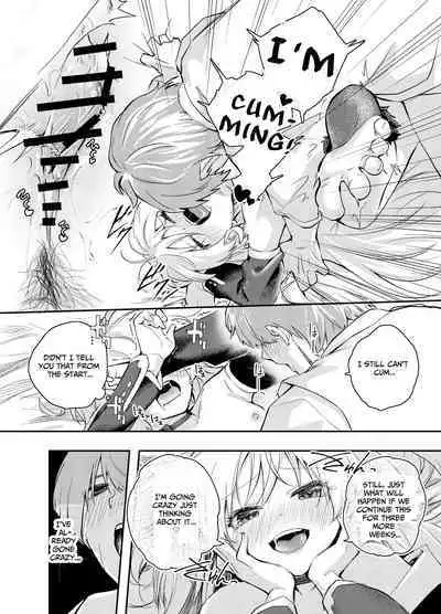 [Hatsuyasumi] Wagamama Majo to Shasei Kinshi Seikatsu | Ejaculation Prohibition Life With A Selfish Witch [English] [Benri]