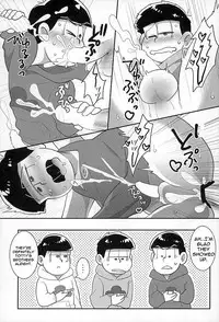 (C89) [Optimism small country (Horikiri Haruto)] Sutabaa no Ura Menu (Osomatsu-san) [English] [Rapinii]