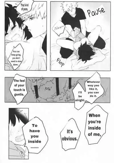 (Douyara Deban no Youda! 10) [Kokoro ga Oreteru (Oreta Syashin)] Oroka na Futari no Renshuu Kyoku | Our Foolish Etude Together (Boku no Hero Academia) [English] [SpookyLatte]