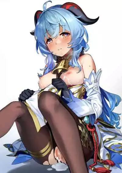 [92M] Kanu-chan ni Amaeru o Manga Fawning on Ganyu (Genshin Impact) [English] [Decensored] [Colorized] [Satansoft]