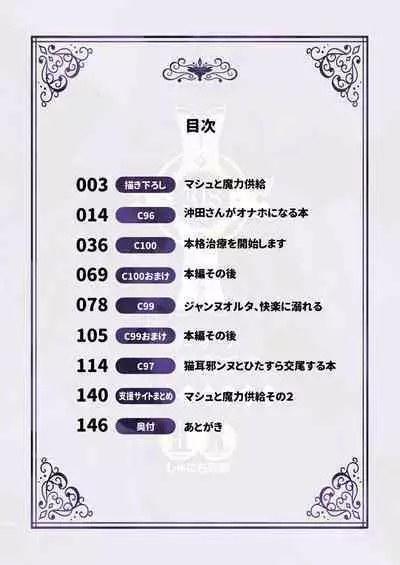 (C101) [Syunichi Kansuu (Syunichi)] Chaldea Seikatsu Saikou Desu - Maryoku Kyoukyu Matome Bon - (Fate/Grand Order) [Digital]