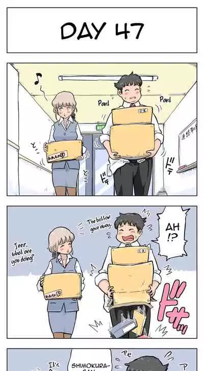 [Lithium] 100-Nichigo Ni Aiken To Sex Suru Jimi Kyonyuu Megane-Chan (English) (Harasho Project)