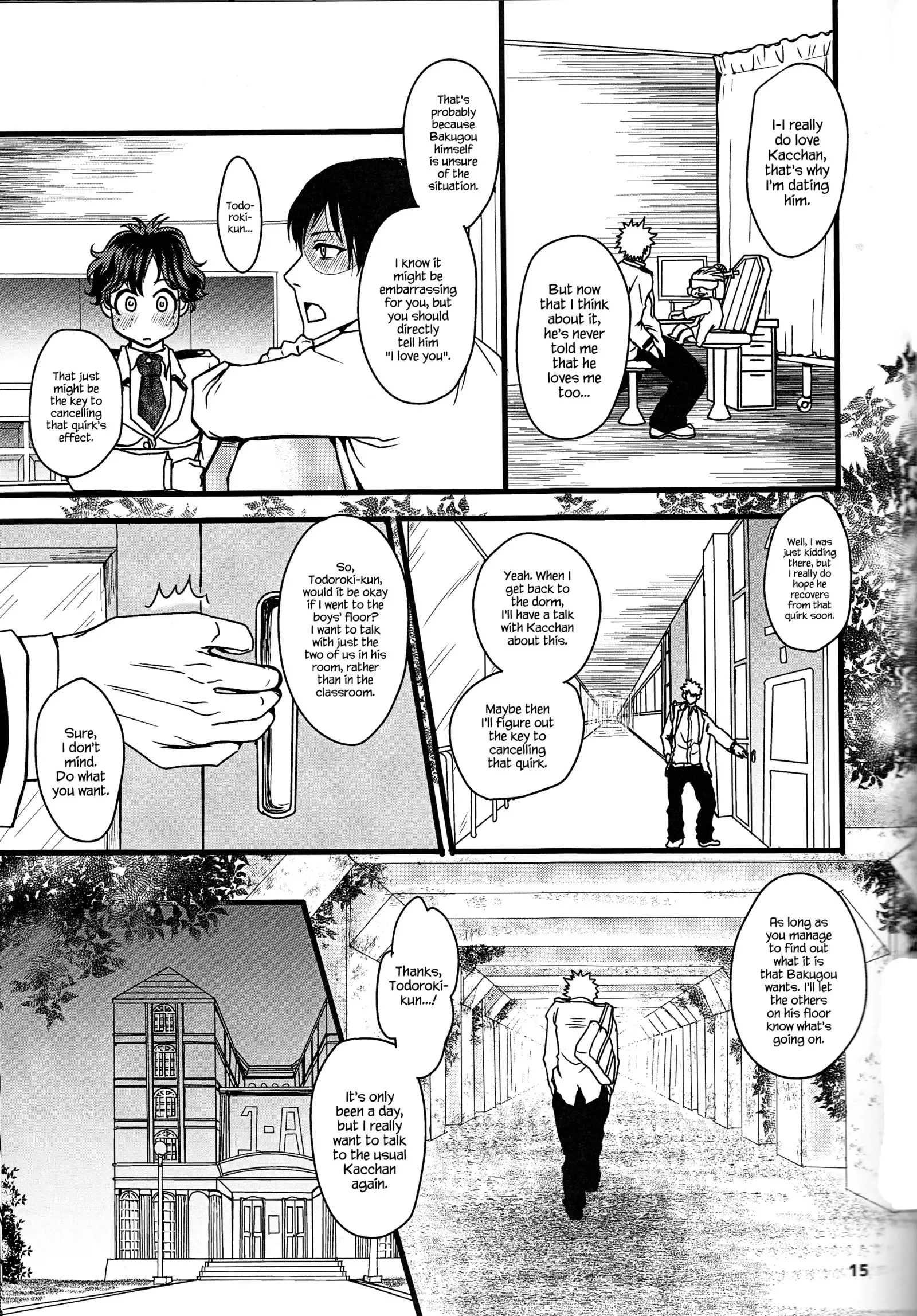 Super Darling Bakugou Katsuki english hennojin