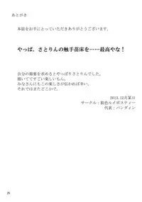 (C85) [Hadairo Rooibos Tea (Pandain)] Shokushu Chireiden ~Komeiji Satori~ (Touhou Project) [Chinese] [可乐个人汉化]