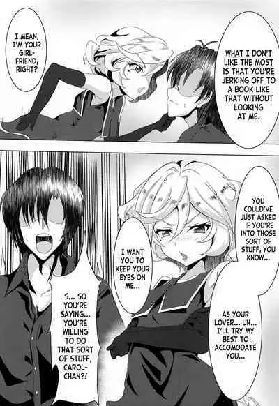 (C100) [KSK suru Shoudou (Eitarou)] Carol-chan to no Shinkon Seikatsu (Senki Zesshou Symphogear) [English] [desudesu]