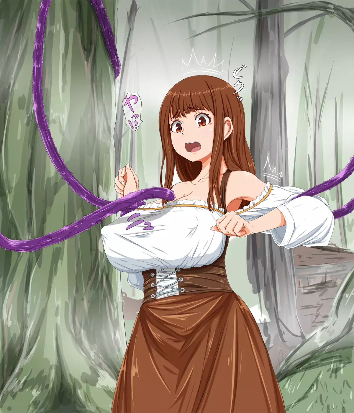 Mura musume wa mori no naedoko ni