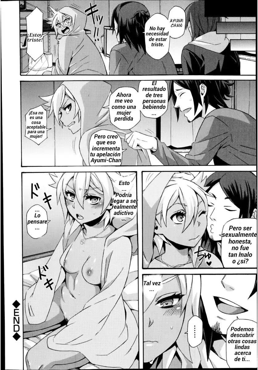 un pasos, un salto y el alcohol