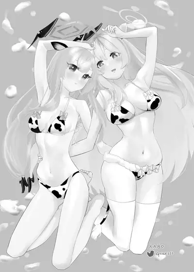 BlueAka Nyuugyou | The Blue Archive Dairy Industry