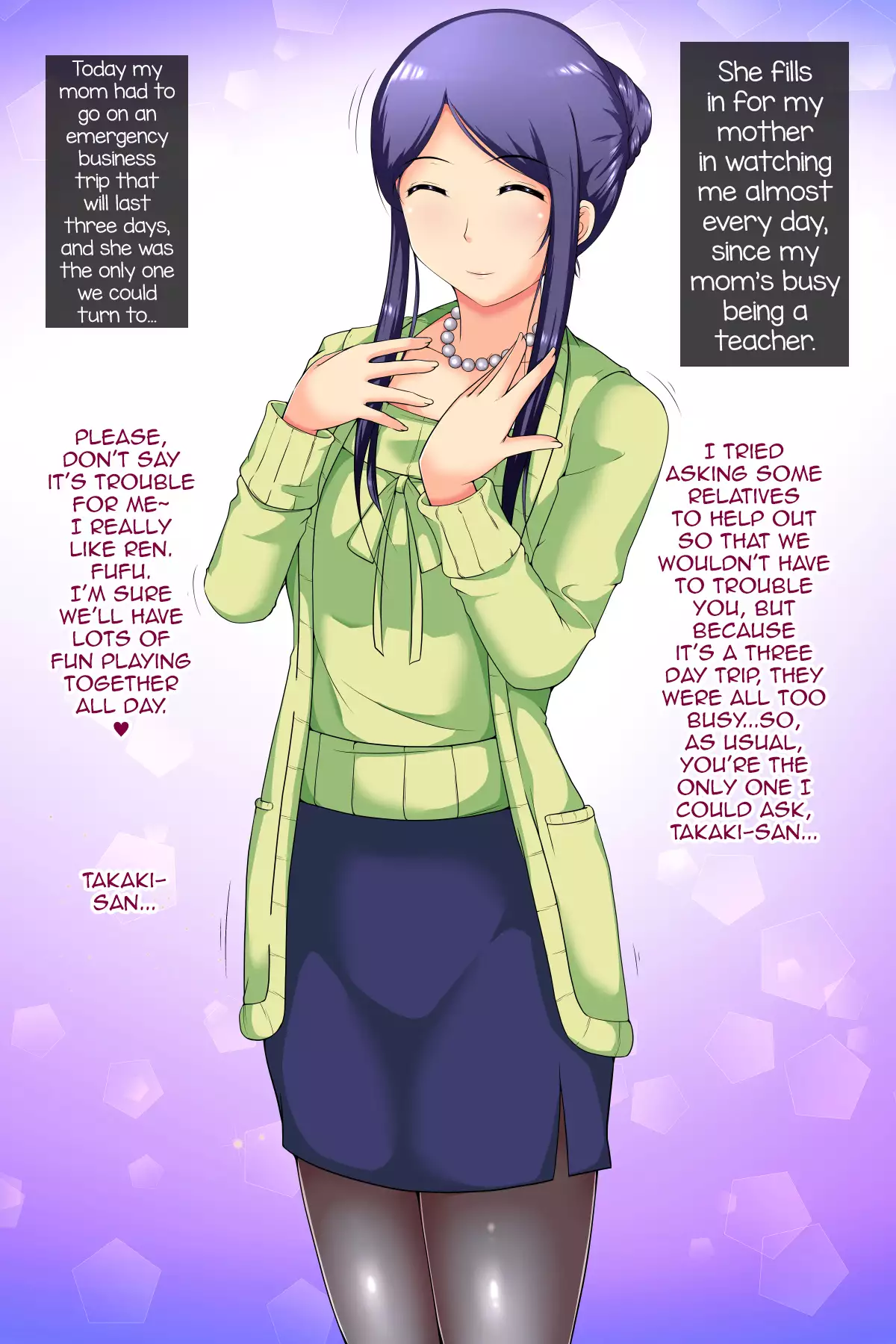 Okaa-san ~ Boku Onna ni Natte mo ii?