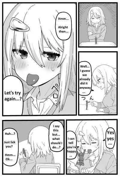 Doushitemo Onnanoko ni Taberaretai Manga | Manga about a girl who really wants to be eaten by a girl